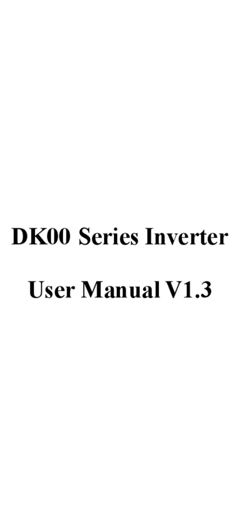 Shenzhen Nowforever Electronics Technology E100S1R5 user manual