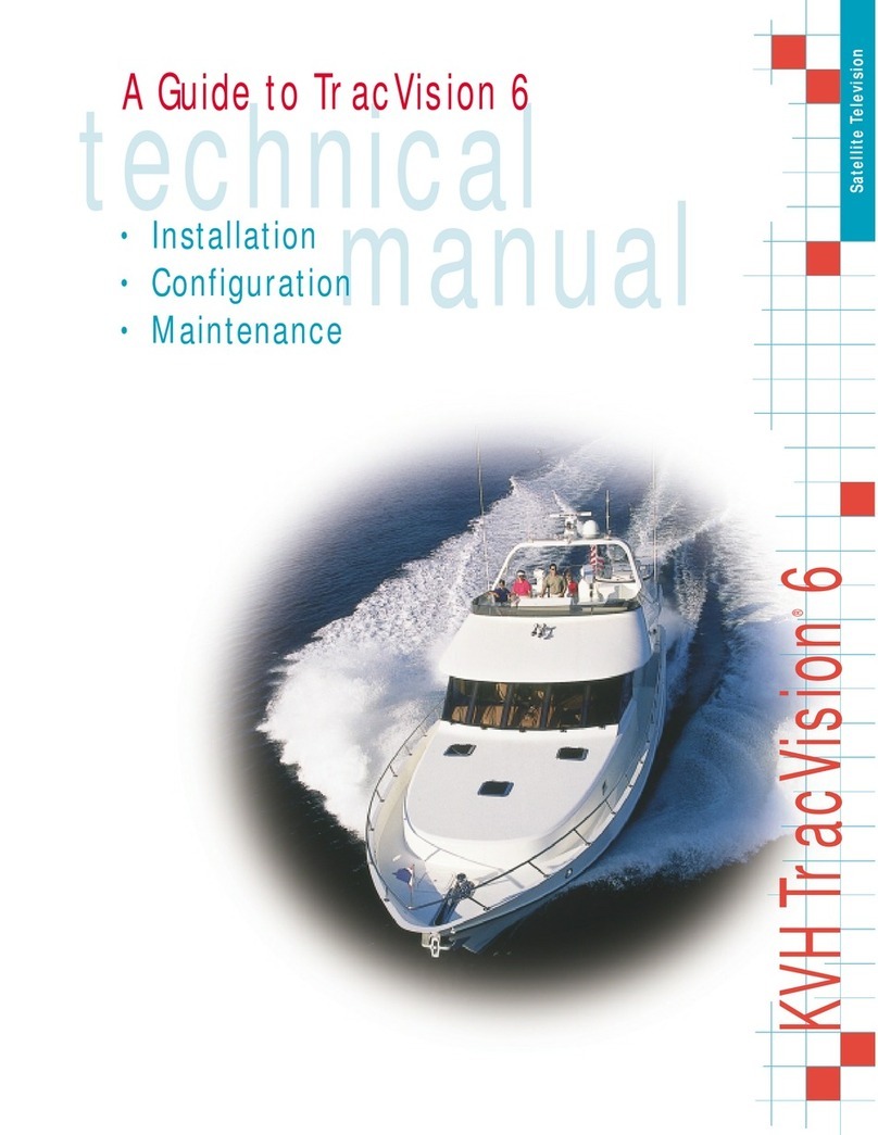 KVH Industries TracVision 6 Technical manual KVH Industries TracVision 6 Technical manual