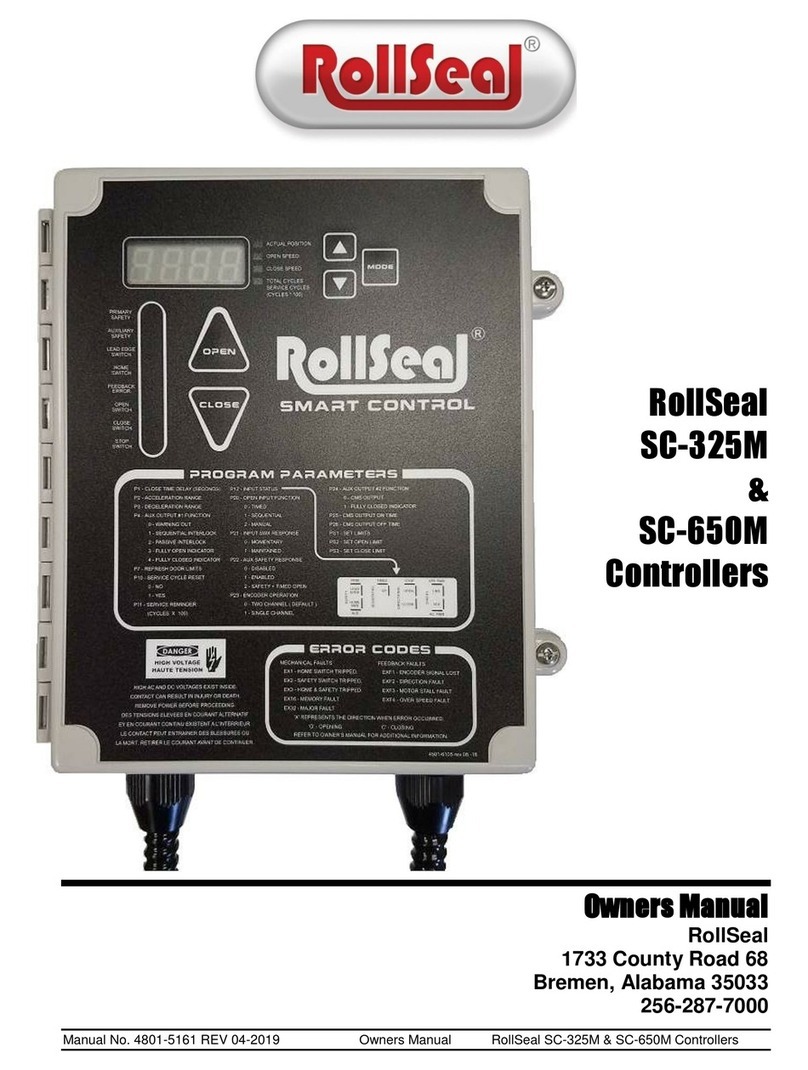 RollSeal SC-325M owner's manual