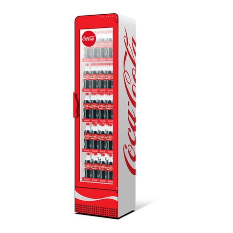FRIGOGLASS ICOOL 40 [R600a] user manual