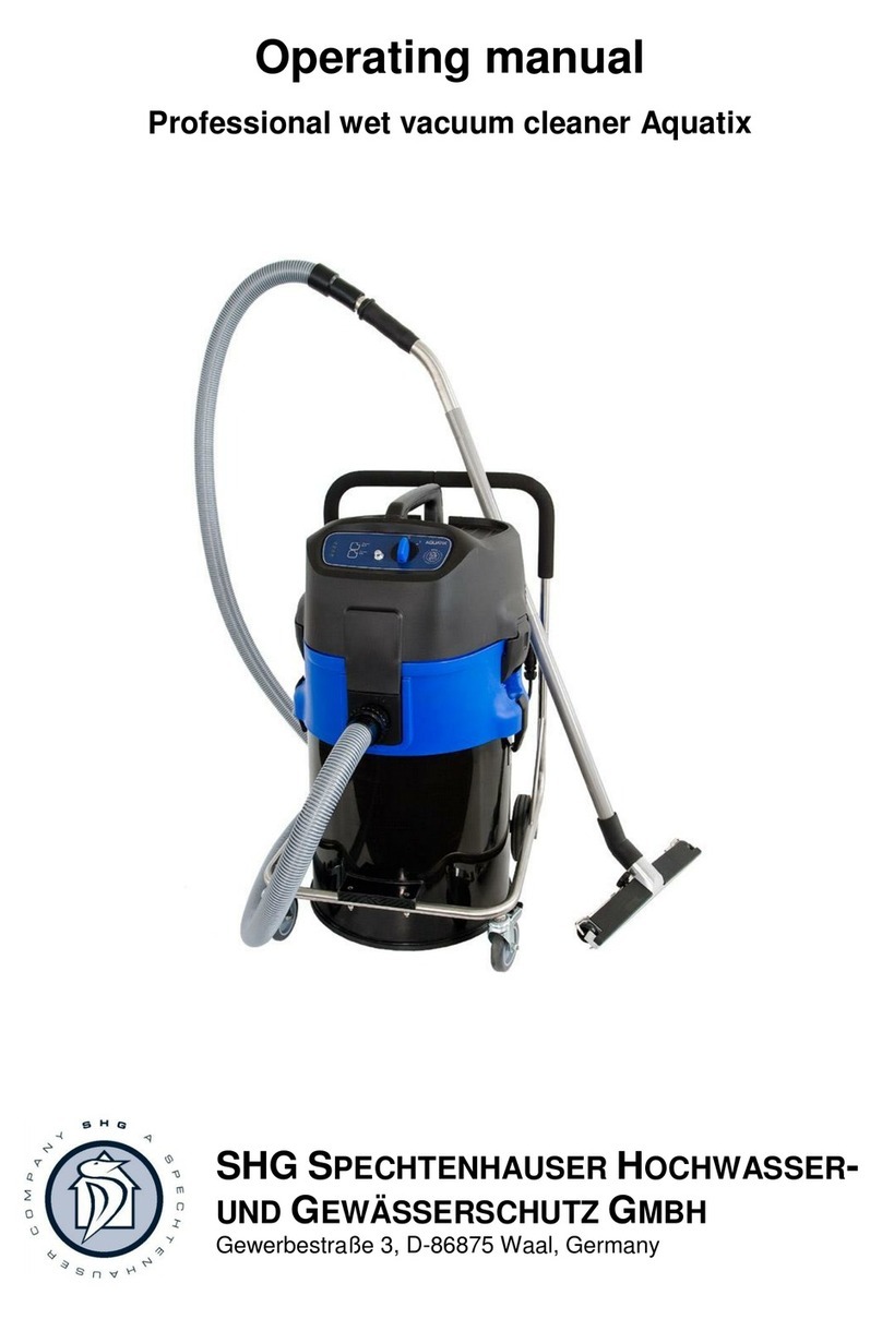 SHG Aquatix operating manual