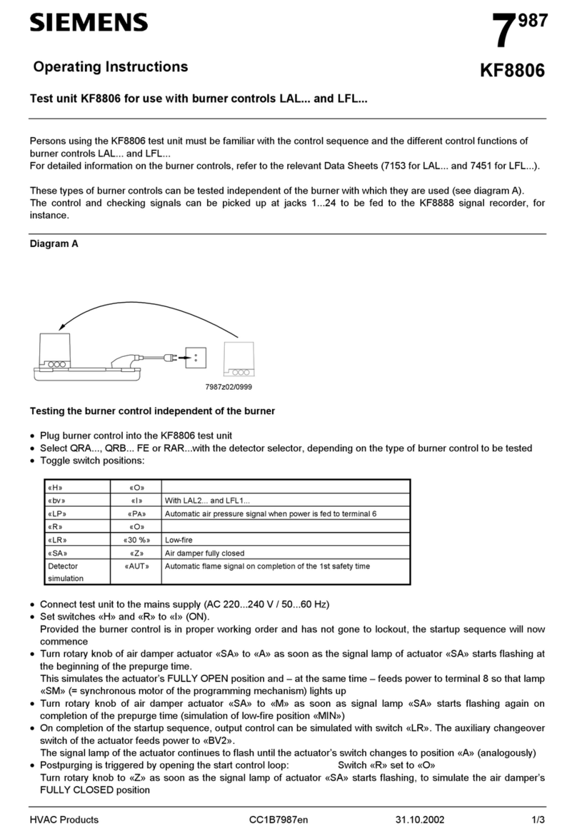 Siemens KF8806 User manual