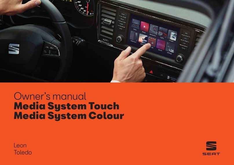Seat Media System Colour 2018 User manual Seat Media System Colour 2018 User manual