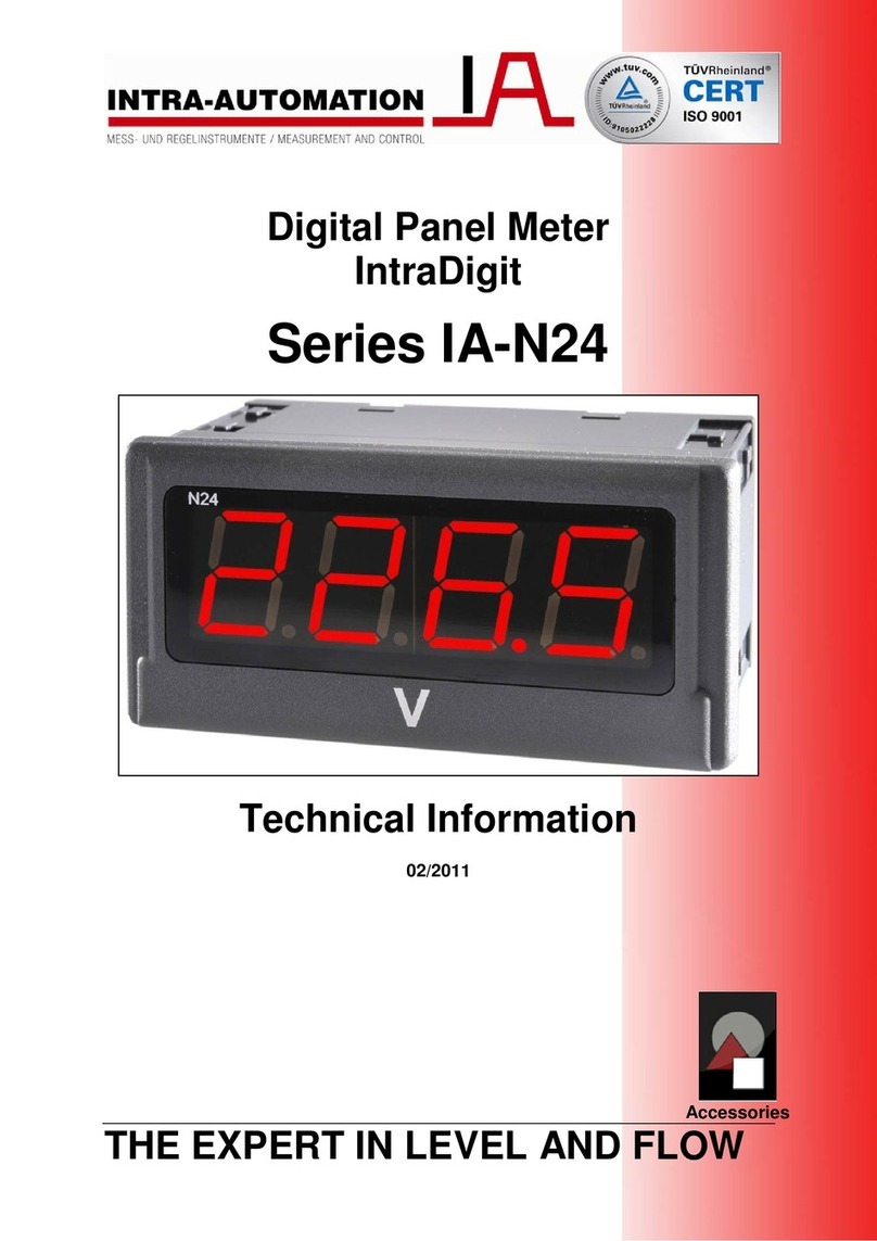 Intra Automation IntraDigit IA-N24 Series Manual