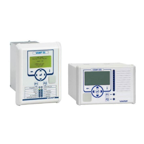 VAMP VAMP 55 Installation, operation and configuration instructions