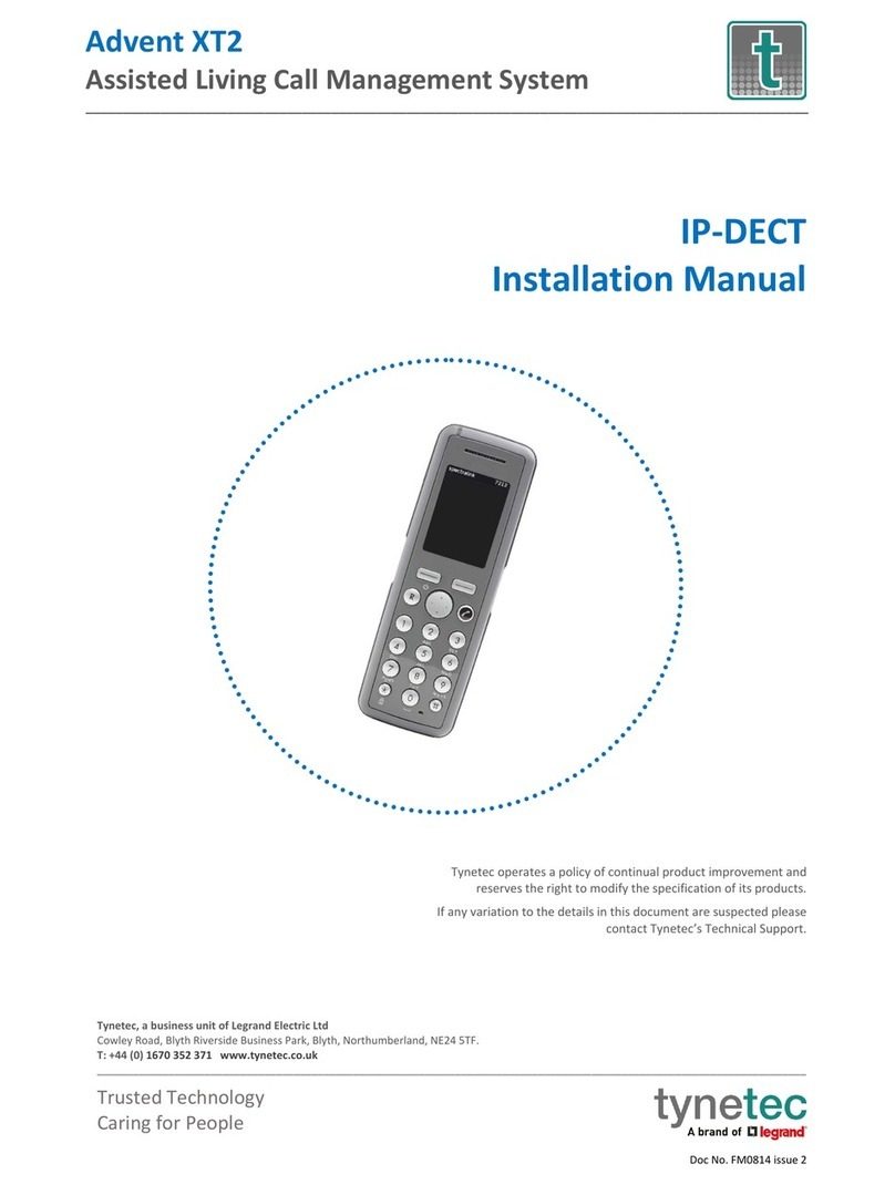 Tynetec Advent XT2 User manual