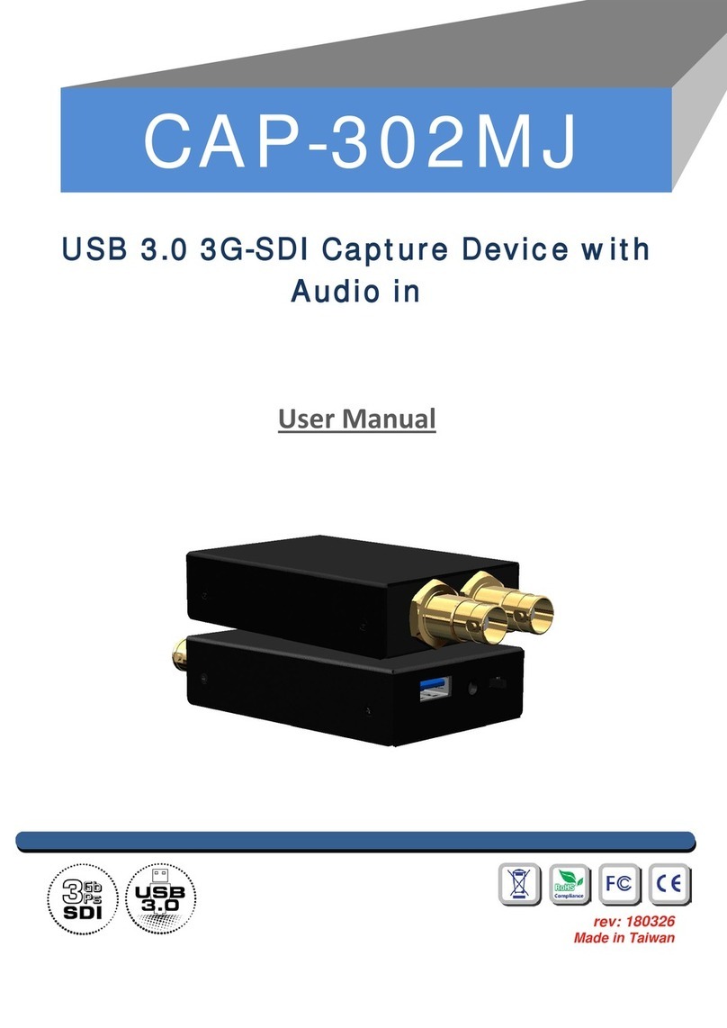 GoMax Electronics CAP-302MJ user manual