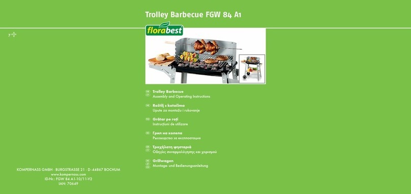 FLORABEST FGW 84 A1 Assembly and operating instructions