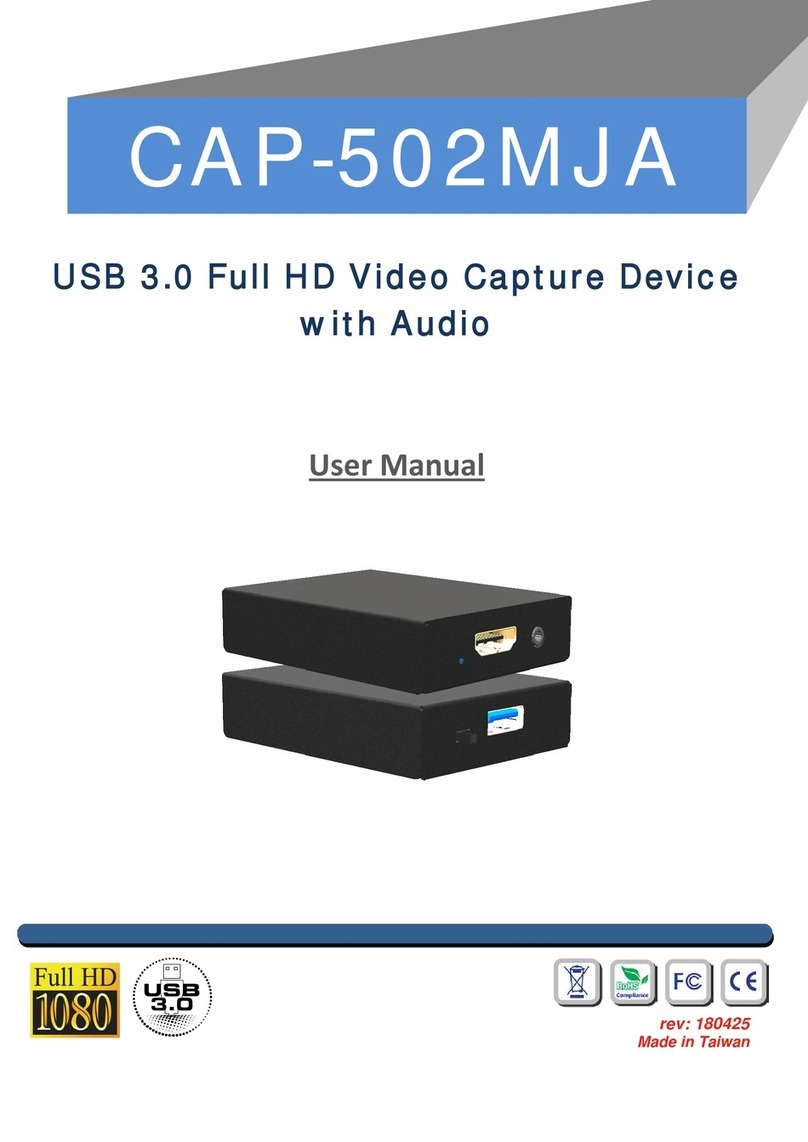 GoMax Electronics CAP-502MJA user manual GoMax Electronics CAP-502MJA user manual