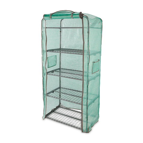 ALDI 4 TIER GREENHOUSE user manual