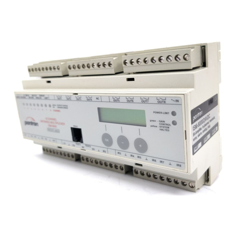 Pantron ISM-8000 Series operating instructions