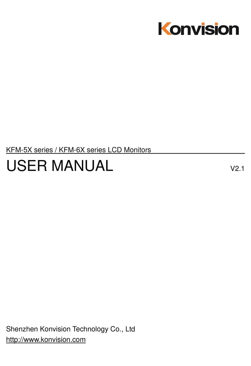 Konvision KFM-5X series User manual