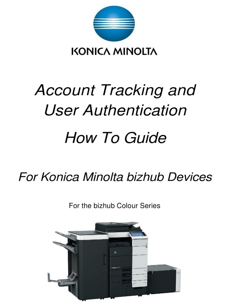 Konica Minolta bizhub Colour Series Administrator Guide