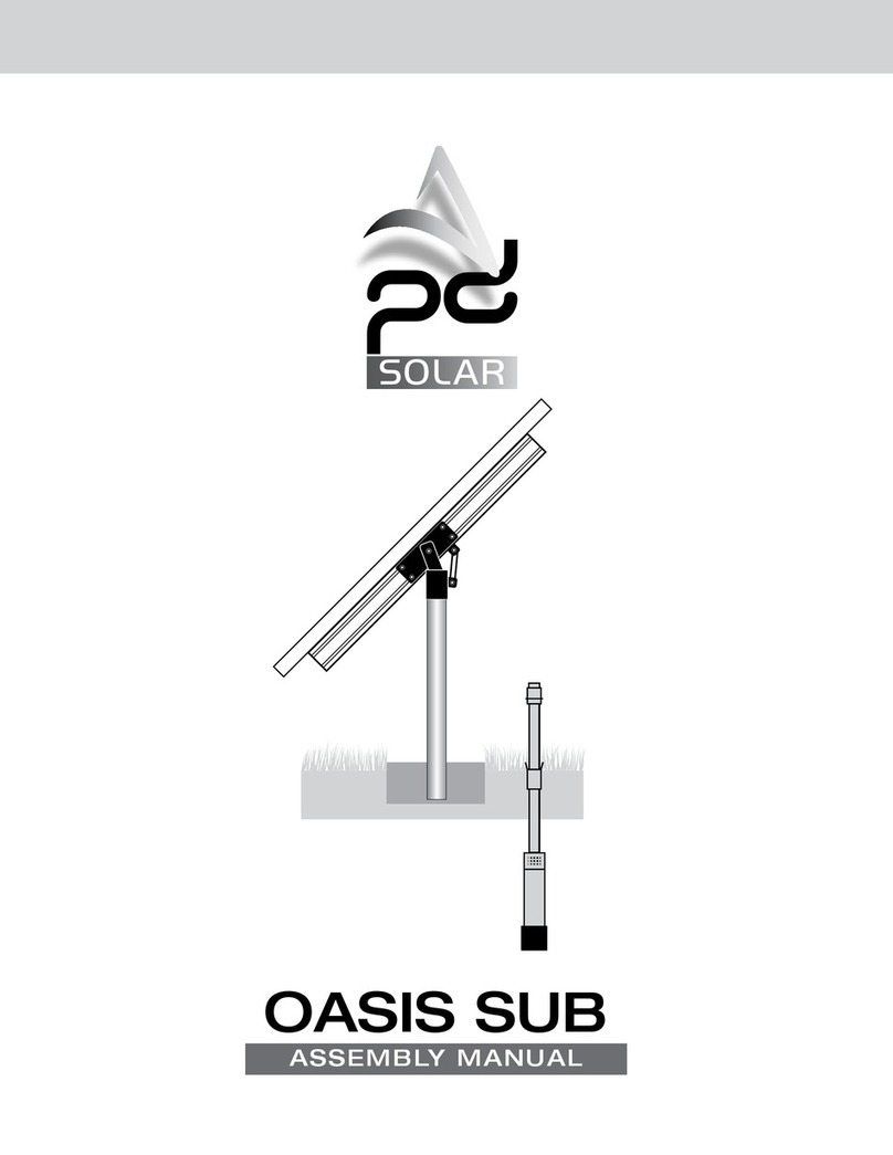 PD Solar OASIS SUB Assembly manual