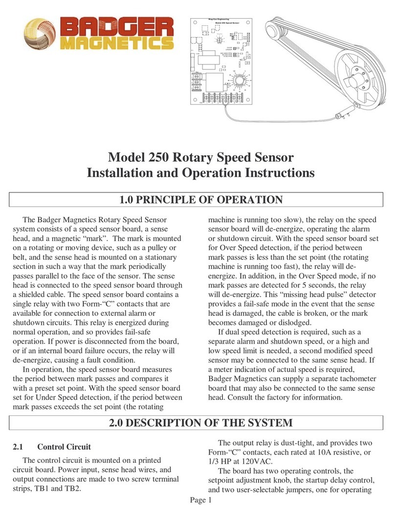 Badger Basket 250 Installation and operation instructions Badger Basket 250 Installation and operation instructions