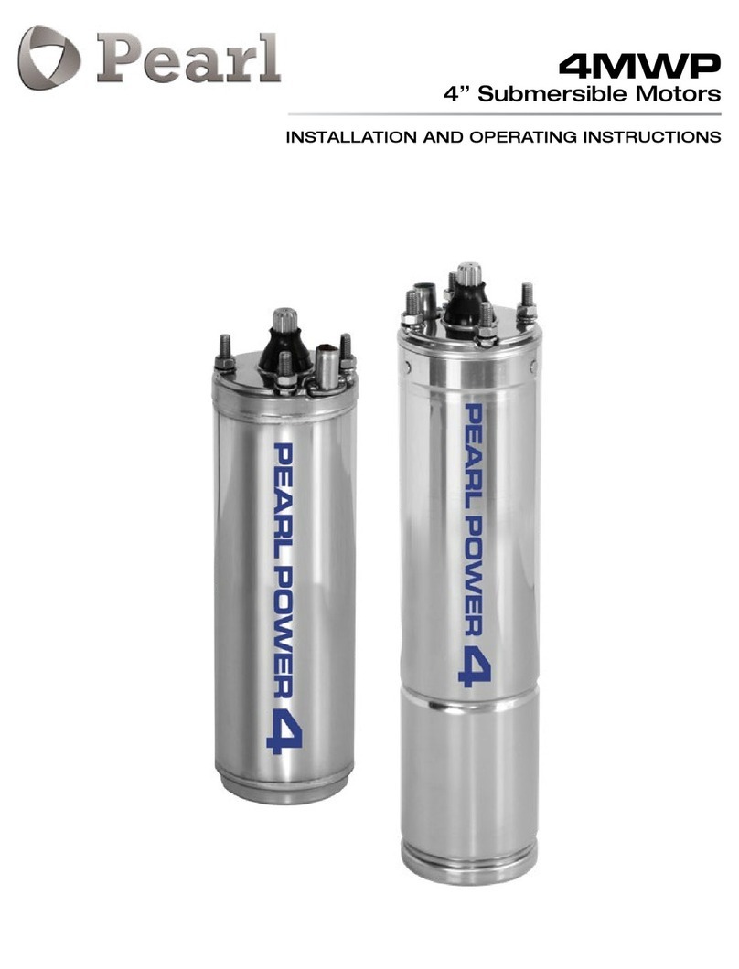 Pearl 4MWP Series Installation and operating instructions