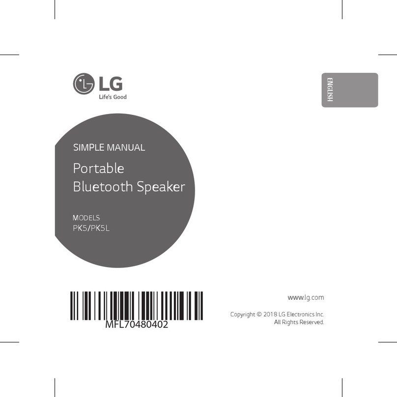 LG PK5 Specification sheet