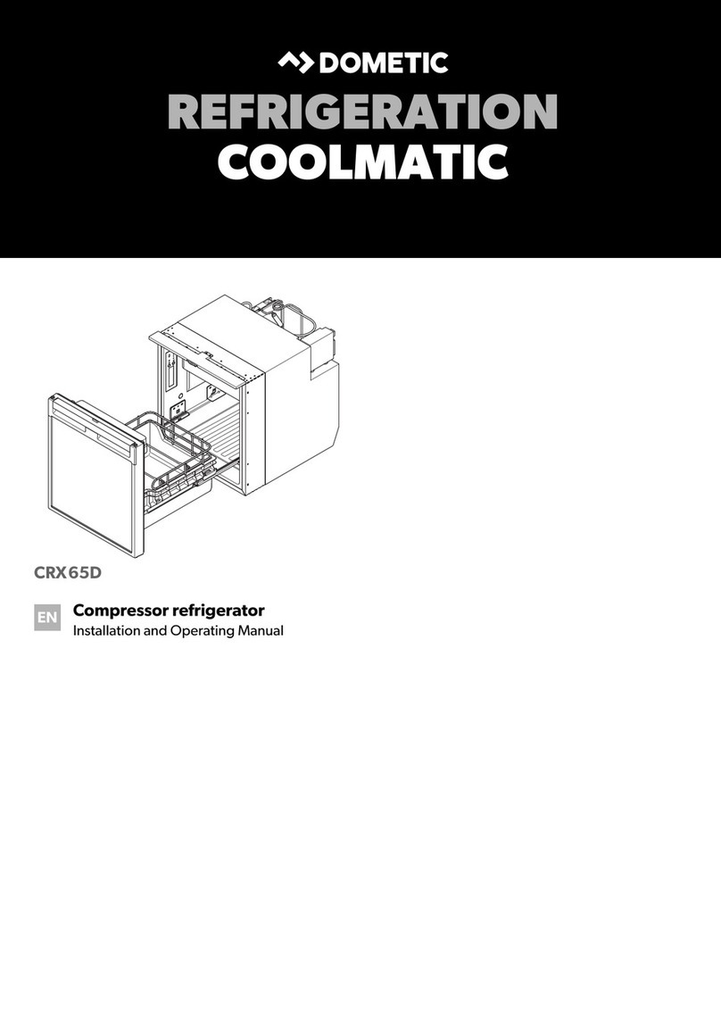 Dometic CRX65D User manual