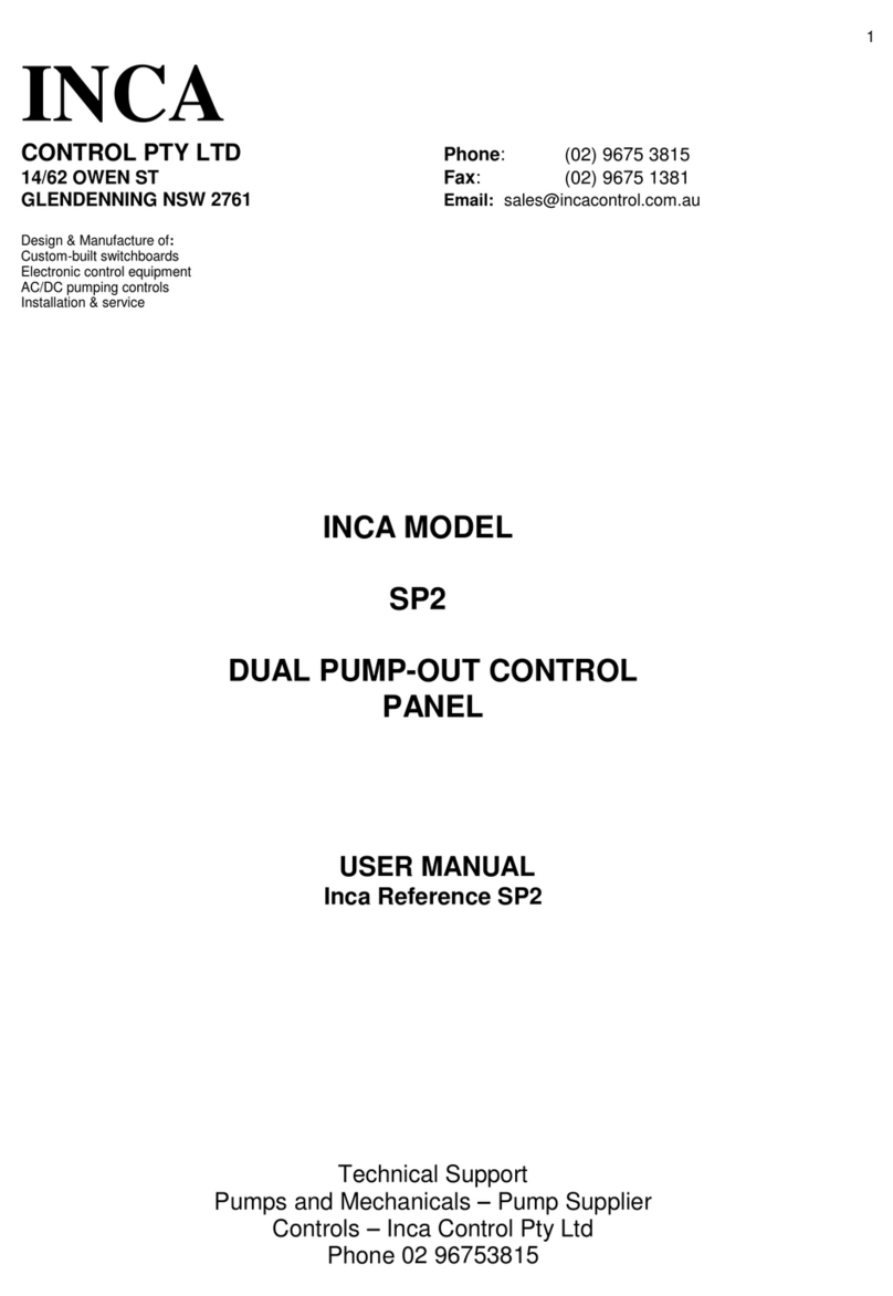 Inca SP2 User manual