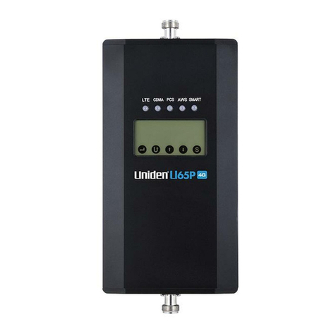 Uniden U60P 4G instruction manual
