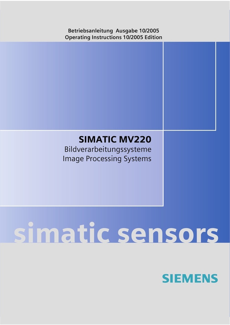 Siemens Simatic MV220 User manual