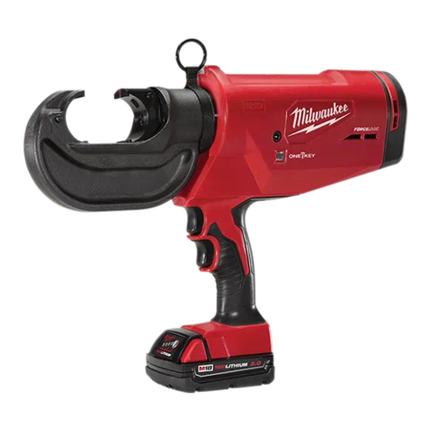 Milwaukee M18 FORCE LOGIC 750 MCM Operator's manual