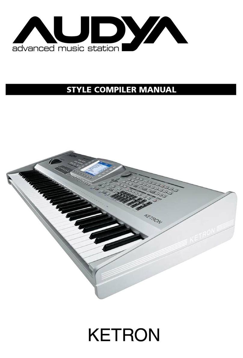 Audya KETRON User manual