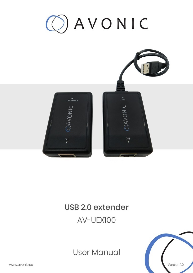 Avonic UEX100 user manual