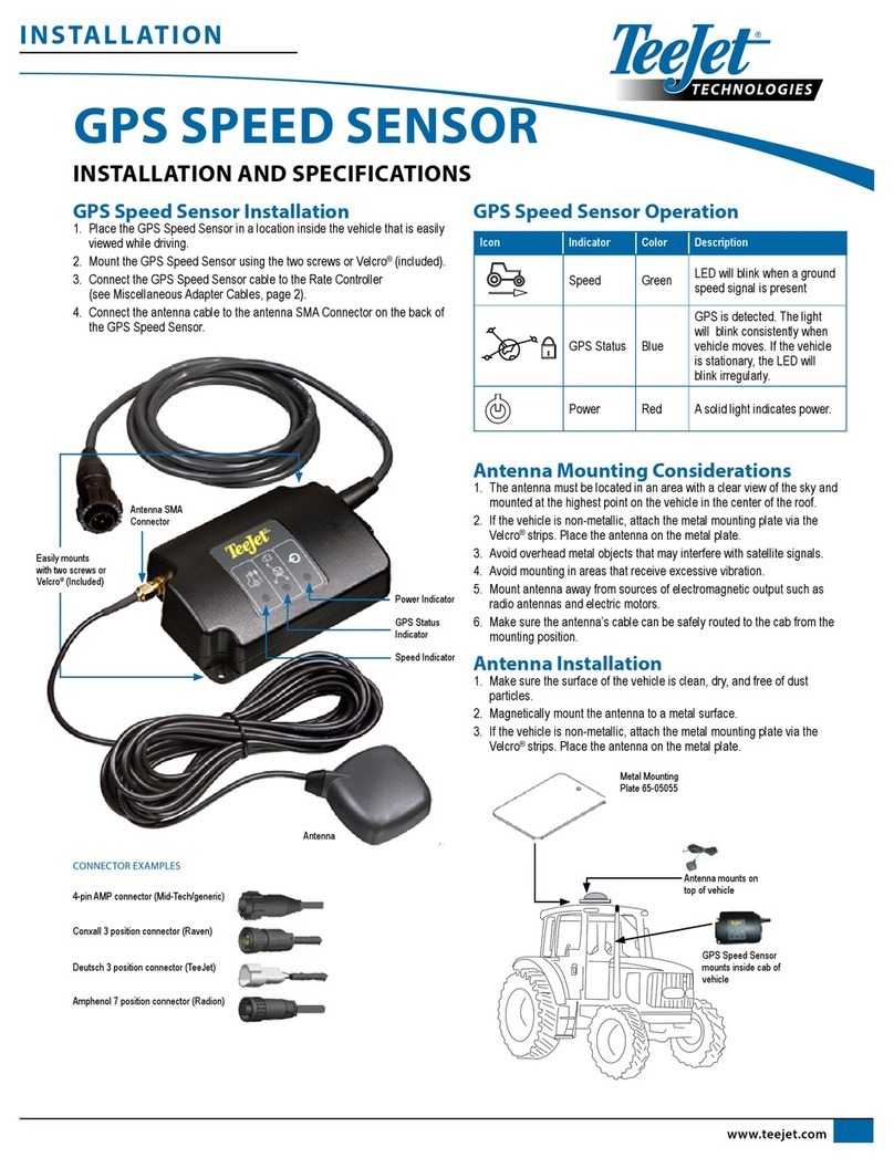 TeeJet gps speed sensor Installation