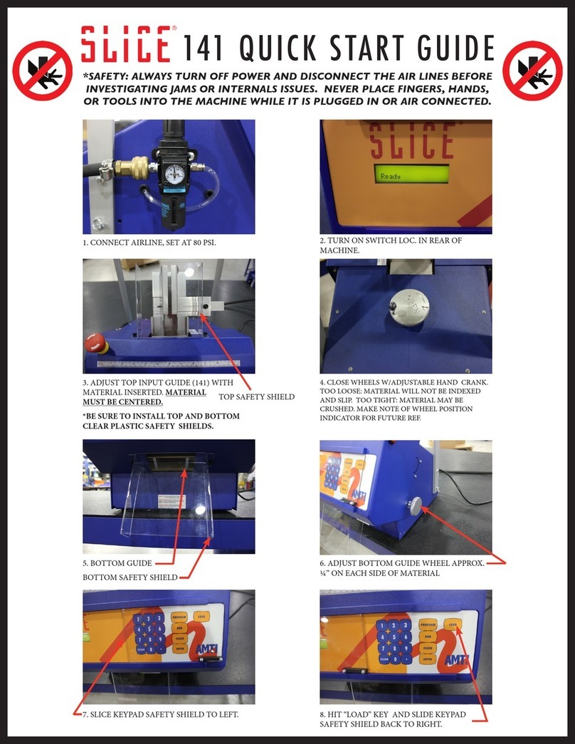 AMTI Products Slice 141 User manual