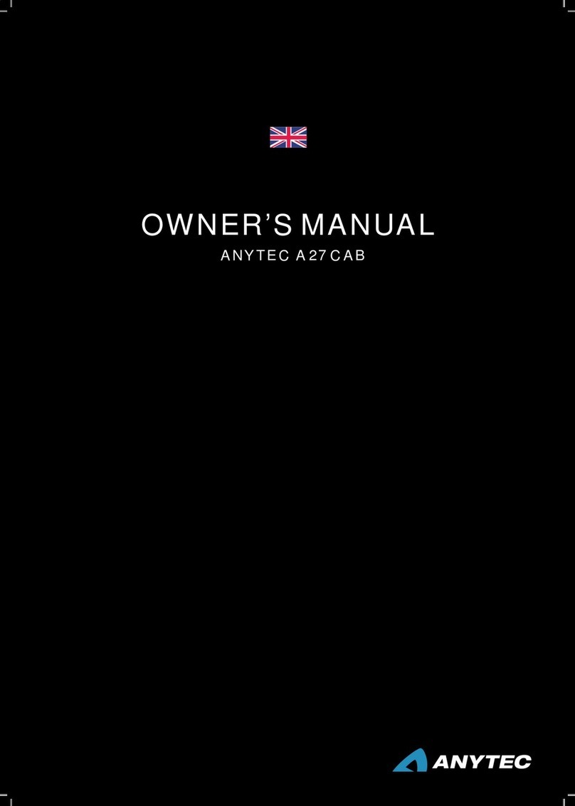 ANYTEC A27 CAB User manual