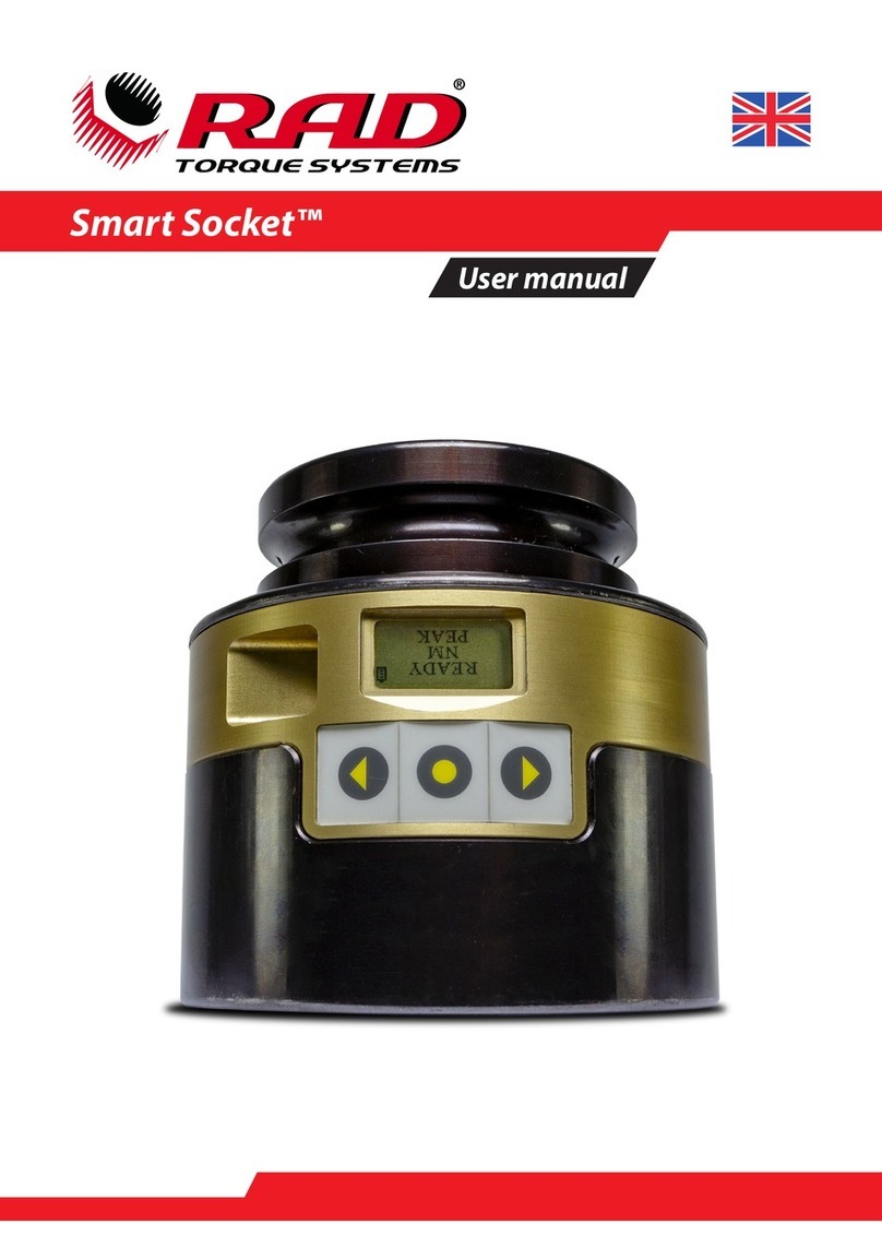 RAD Torque Systems Smart Socket user manual RAD Torque Systems Smart Socket user manual
