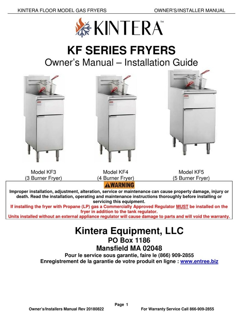 KINTERA KF Series Owner's manual & installation guide