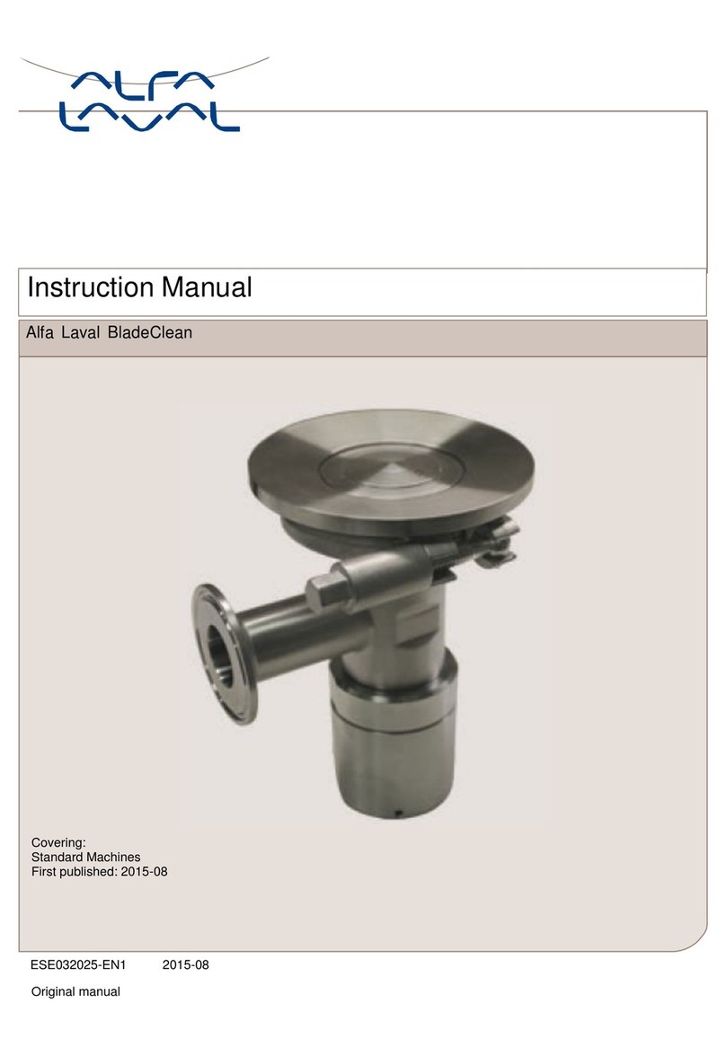 Alfalaval BladeClean User manual