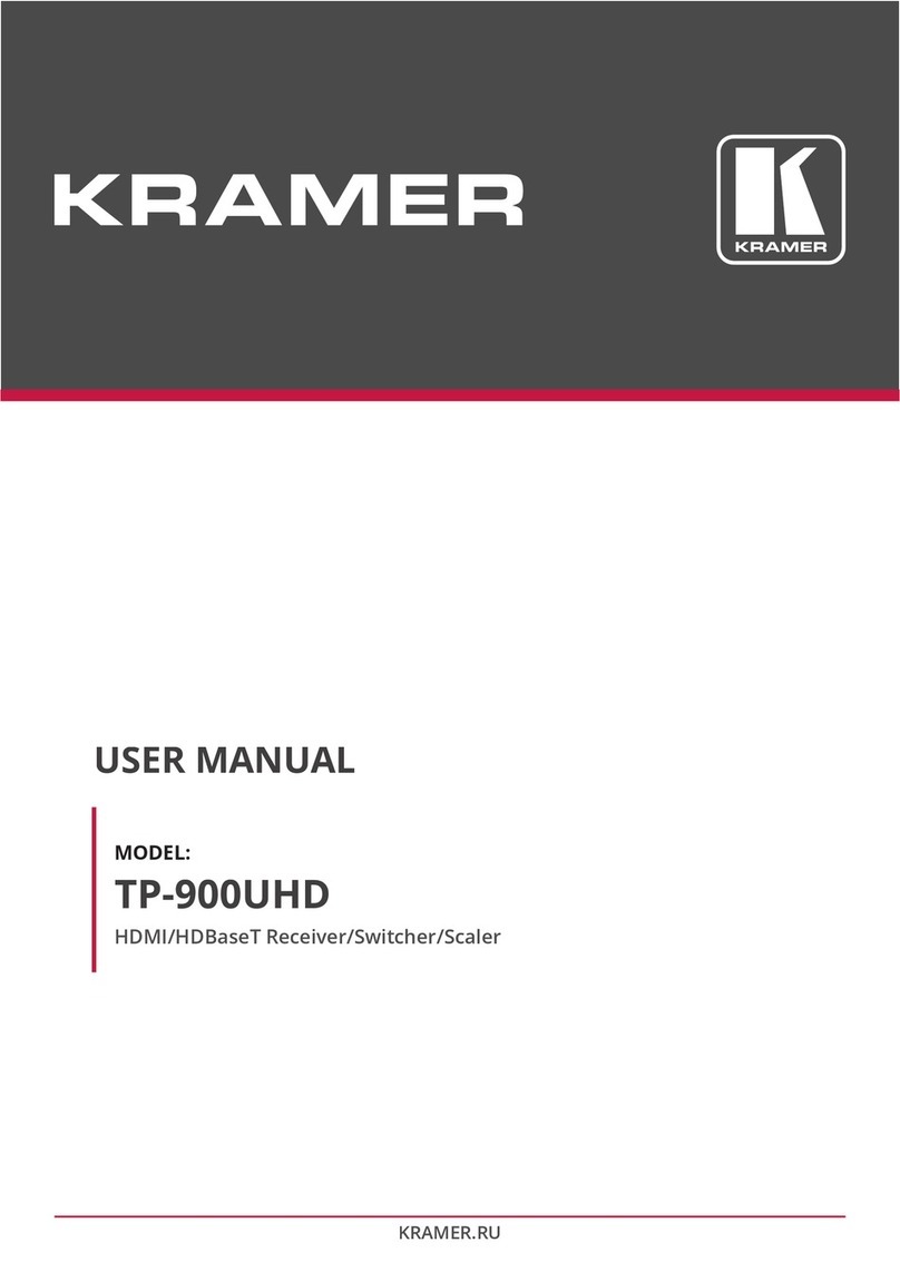 Kramer TP-900UHD user manual