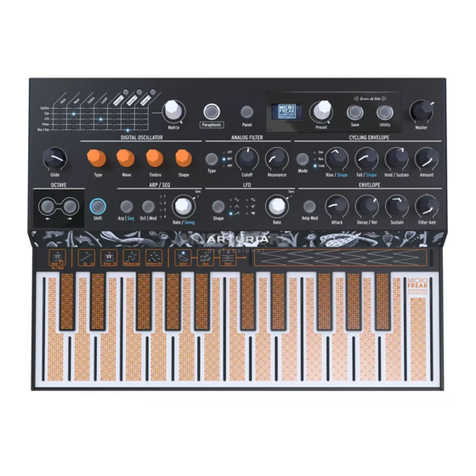 Arturia MICROFREAK User manual