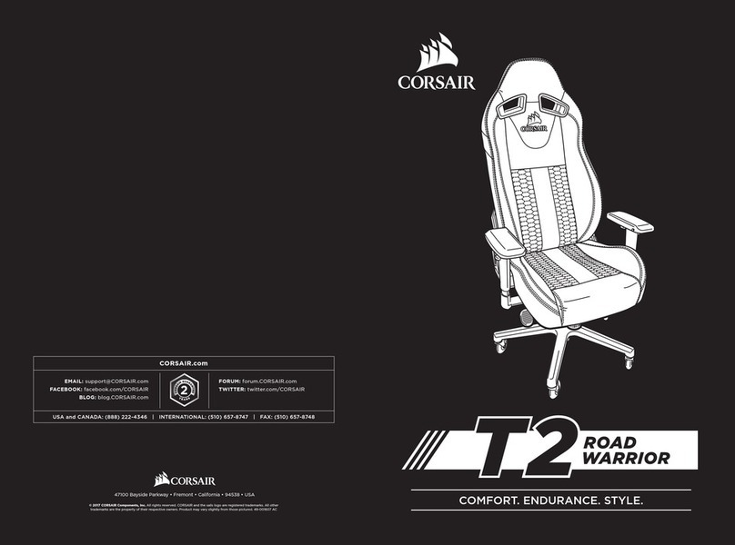 Corsair T2 ROAD WARRIOR manual