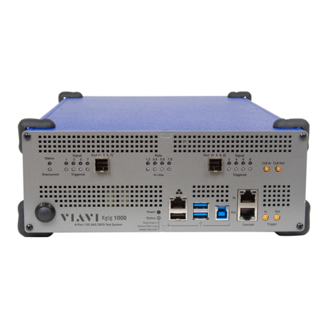 Viavi Xgig1000 Installation instructions