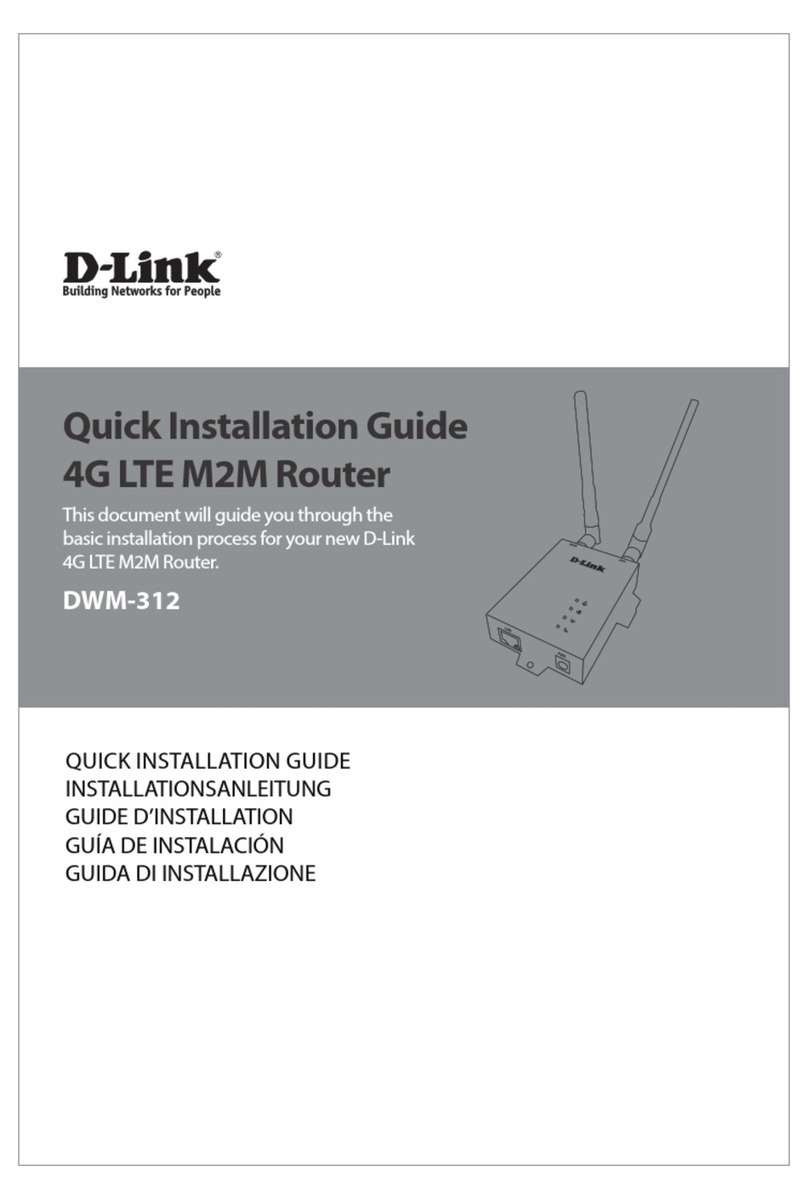 D-Link DWM-312 User manual