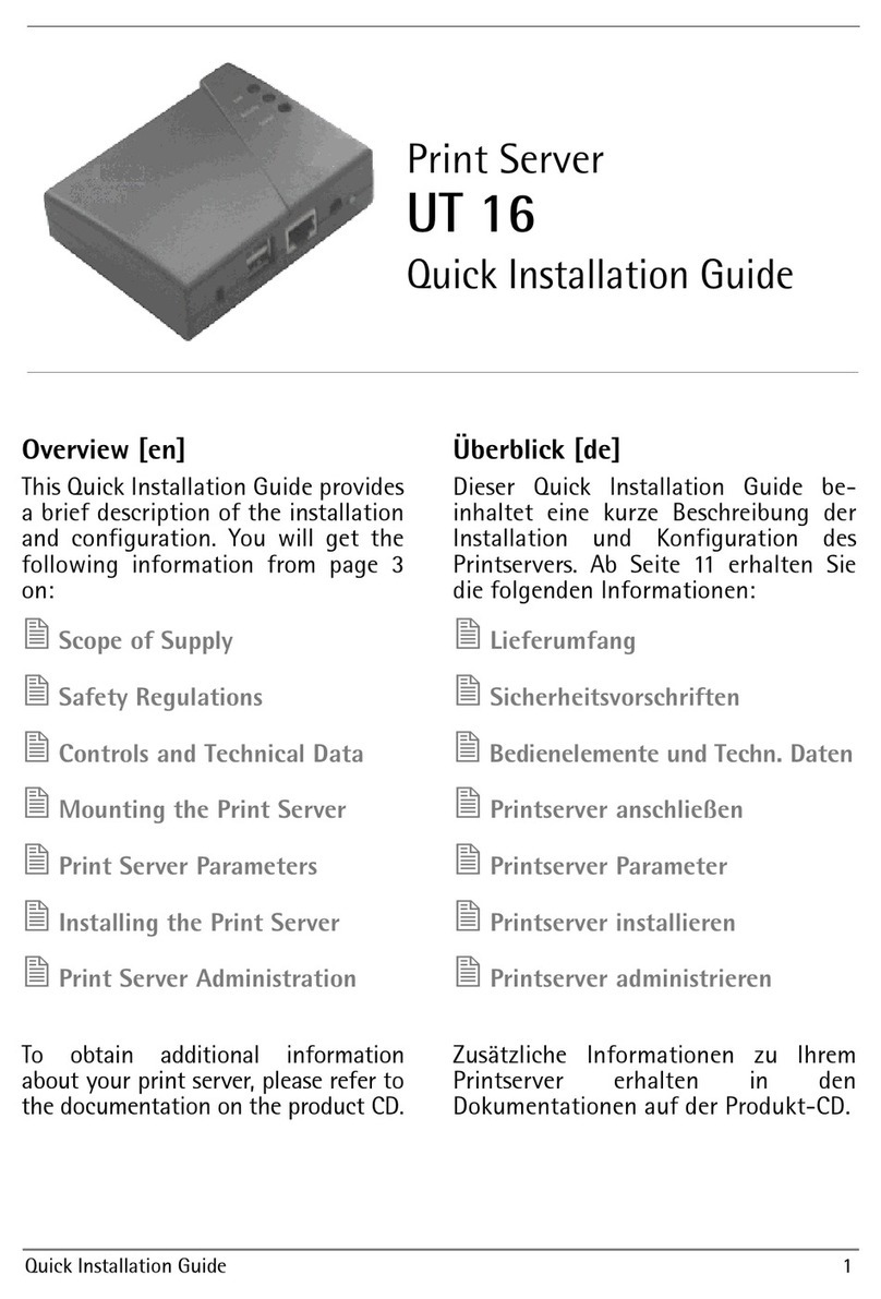 SEH UT 16 User manual