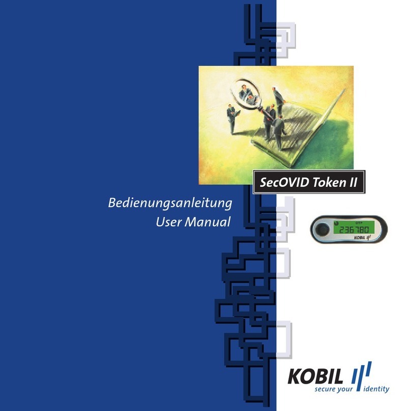 Kobil SecOVID Token II user manual