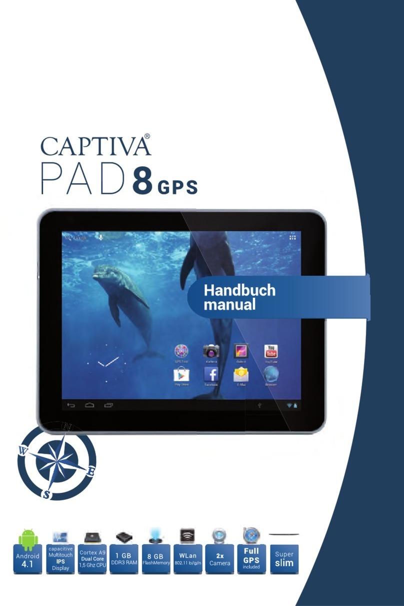 Captiva PAD 8 GPS manual