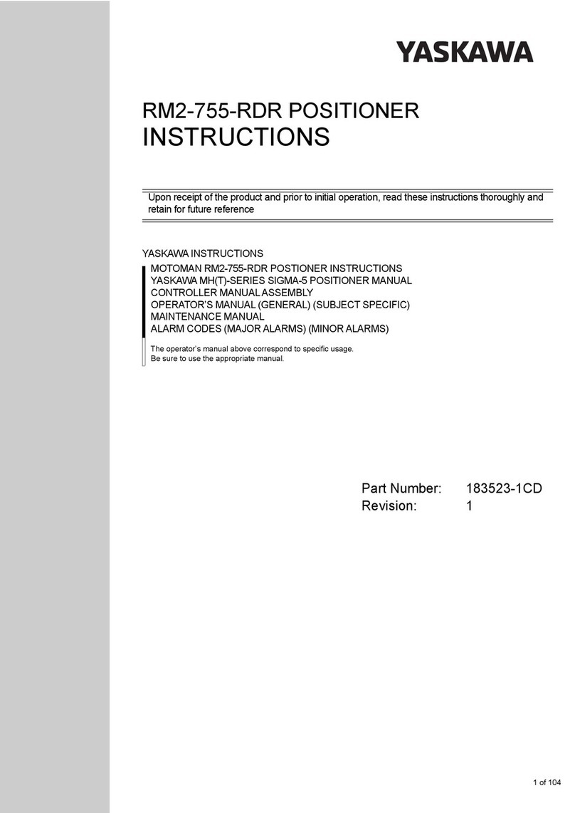 YASKAWA RM2-755-RDR instructions