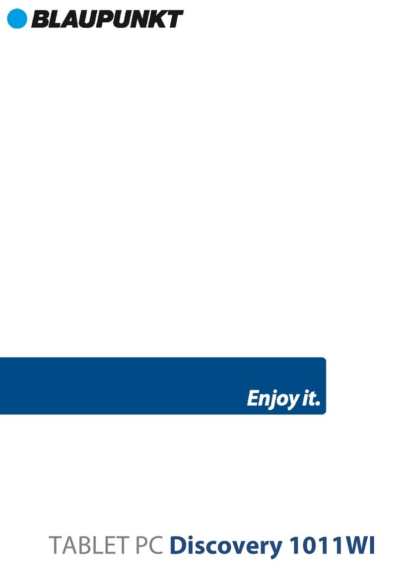 Blaupunkt Discovery 1011WI quick guide
