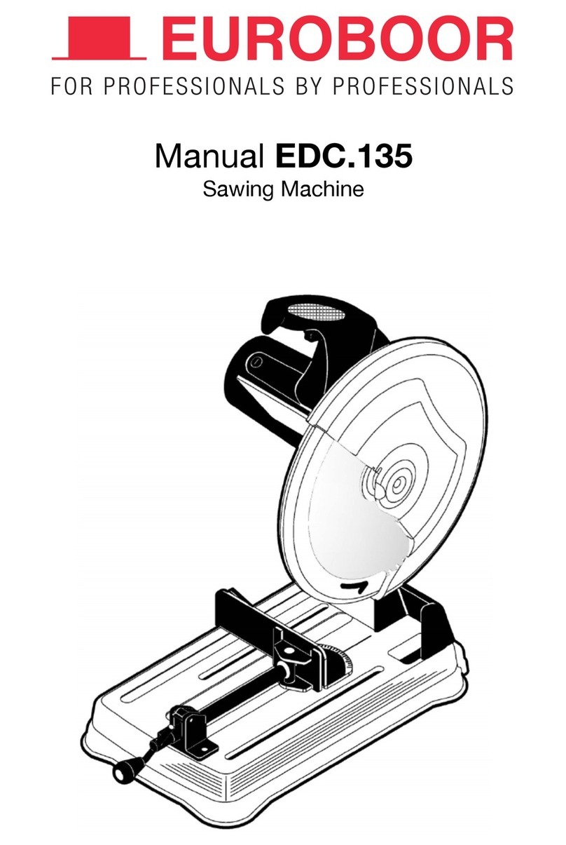 Euroboor EDC.135 manual