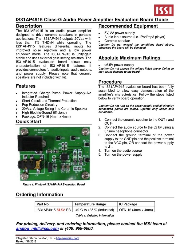 ISSI IS31AP4915 quick start guide