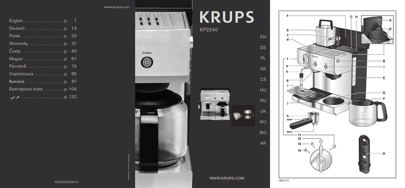 Krups XP2240 User manual