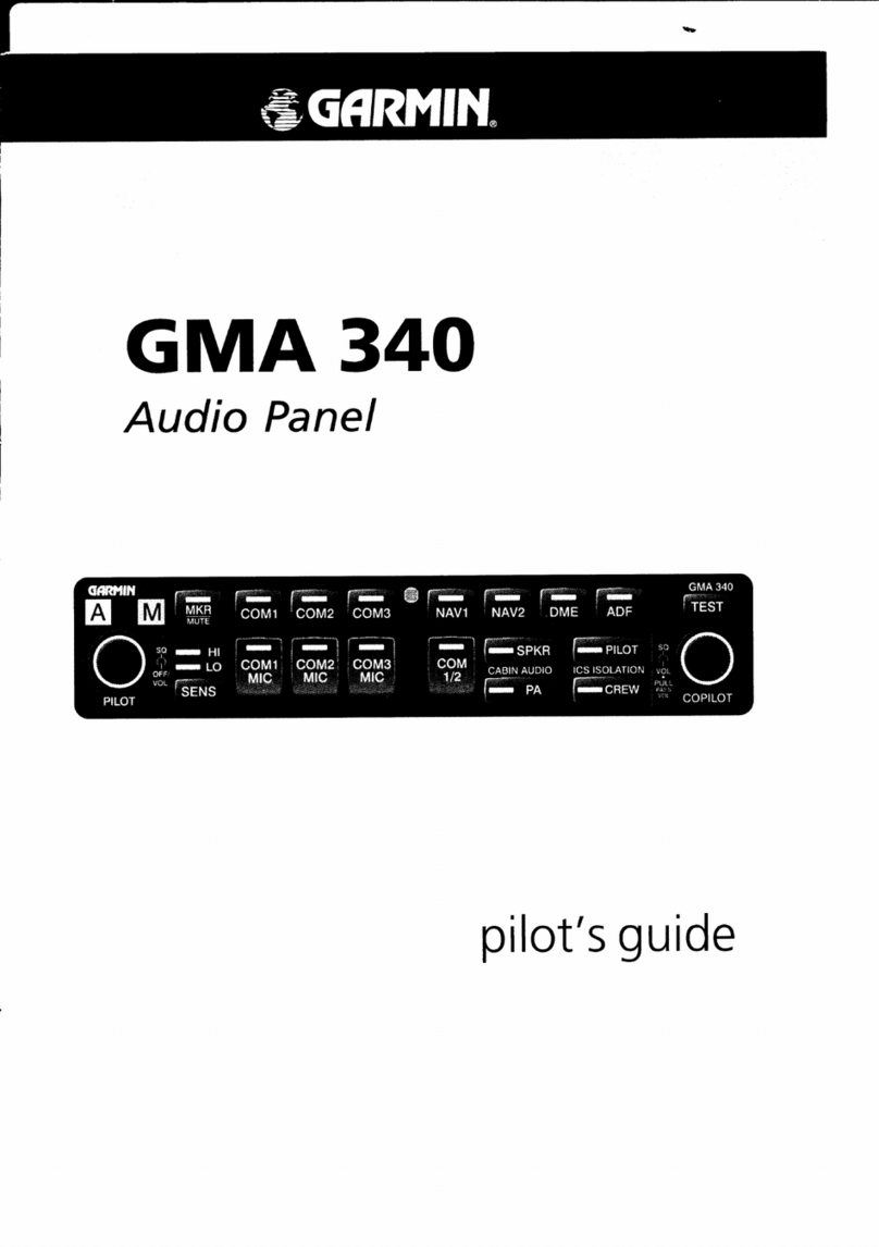 Garmin GMA 340 pilot's guide