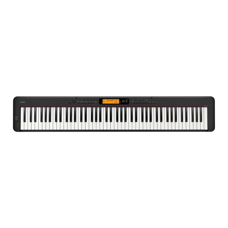 Casio CDP-S350 User manual