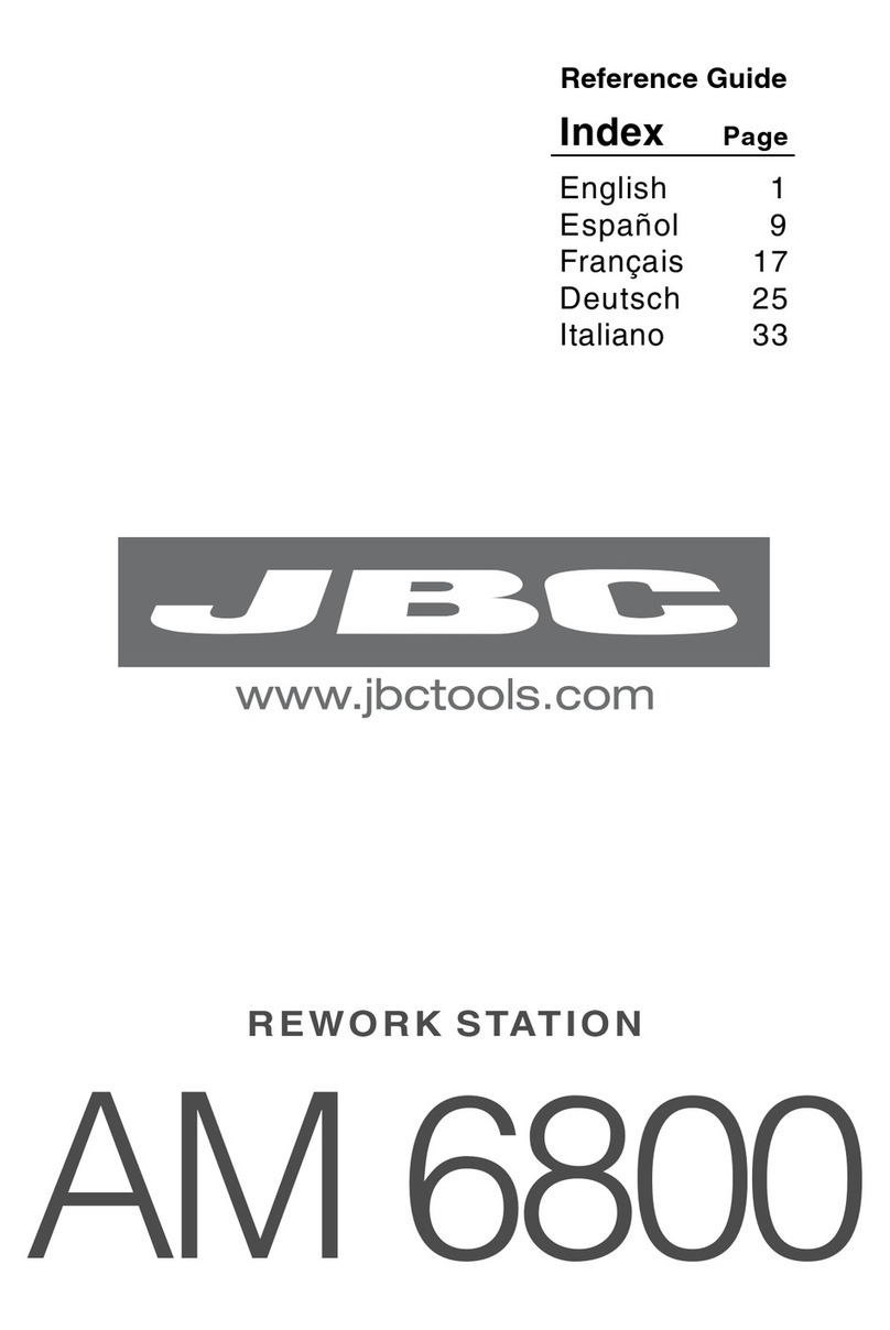jbc AM 6800 reference guide